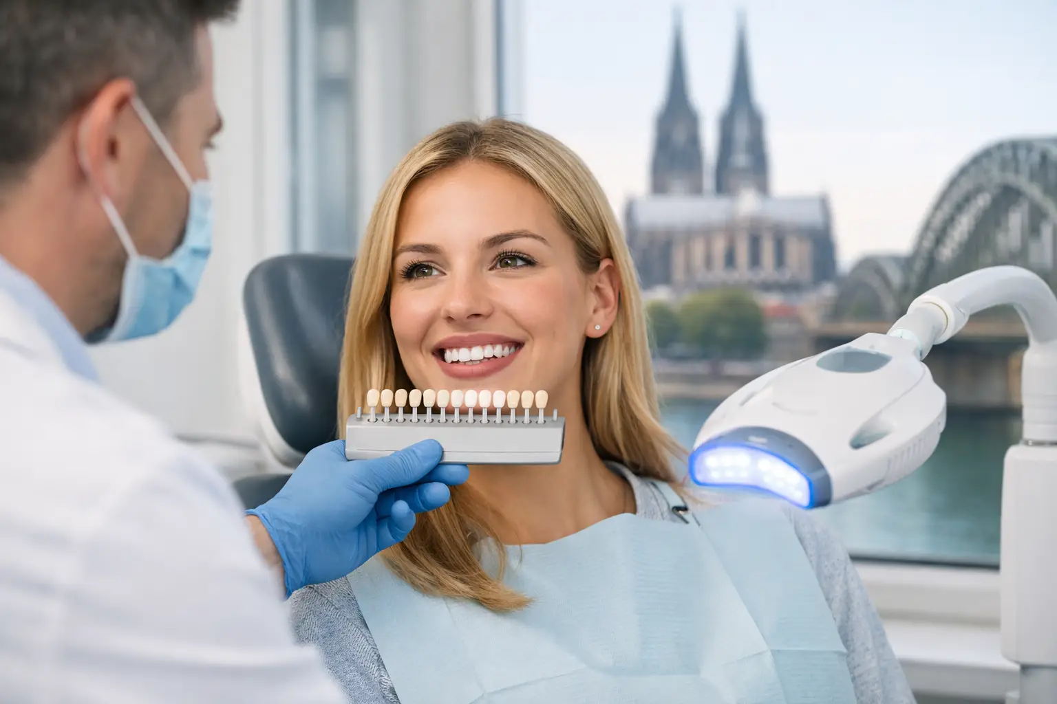Bleaching beim Zahnarzt in Köln erklärt