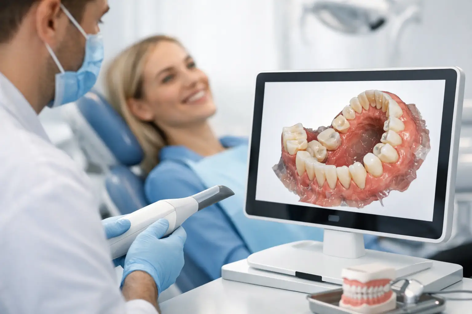 Fünf Vorteile digitaler Abdrucknahme