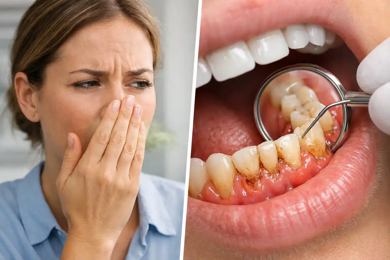 Mundgeruch durch Parodontitis behandeln