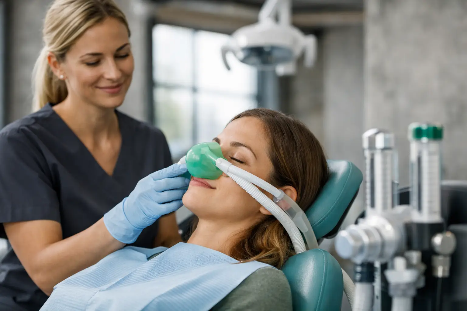 Angstfreie Behandlung mit Lachgas verstehen