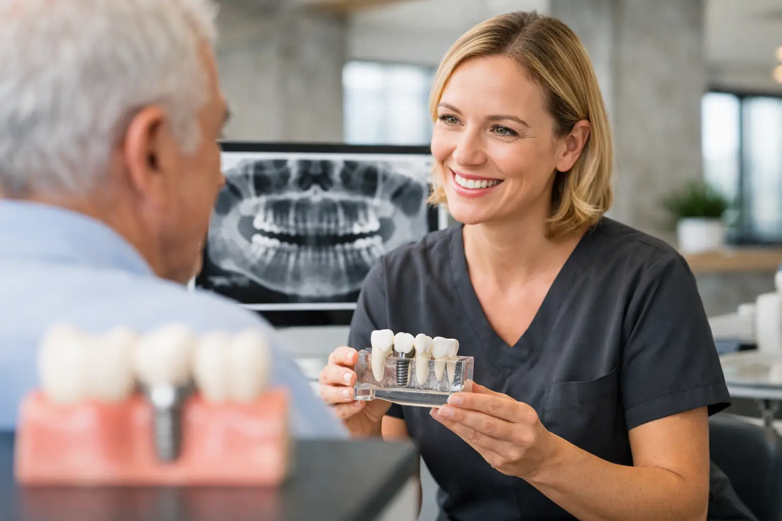 Ist Zahnersatz bei Knochenabbau möglich?