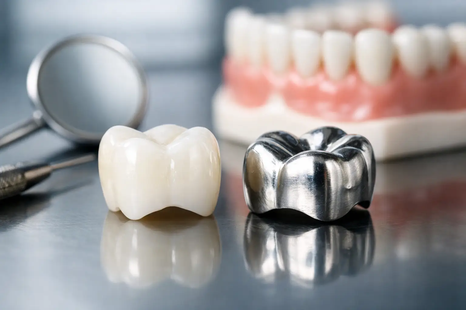 Vollkeramik oder Metallkrone - was passt?