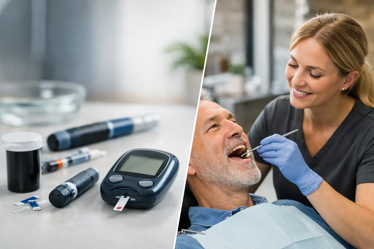 Diabetes und Zahnfleischentzündung - der Zusammenhang