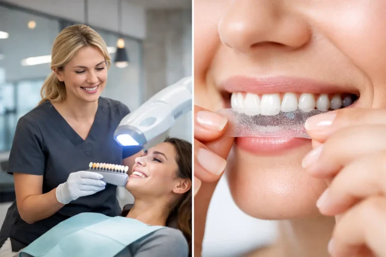 Bleaching oder Whitening Strips?