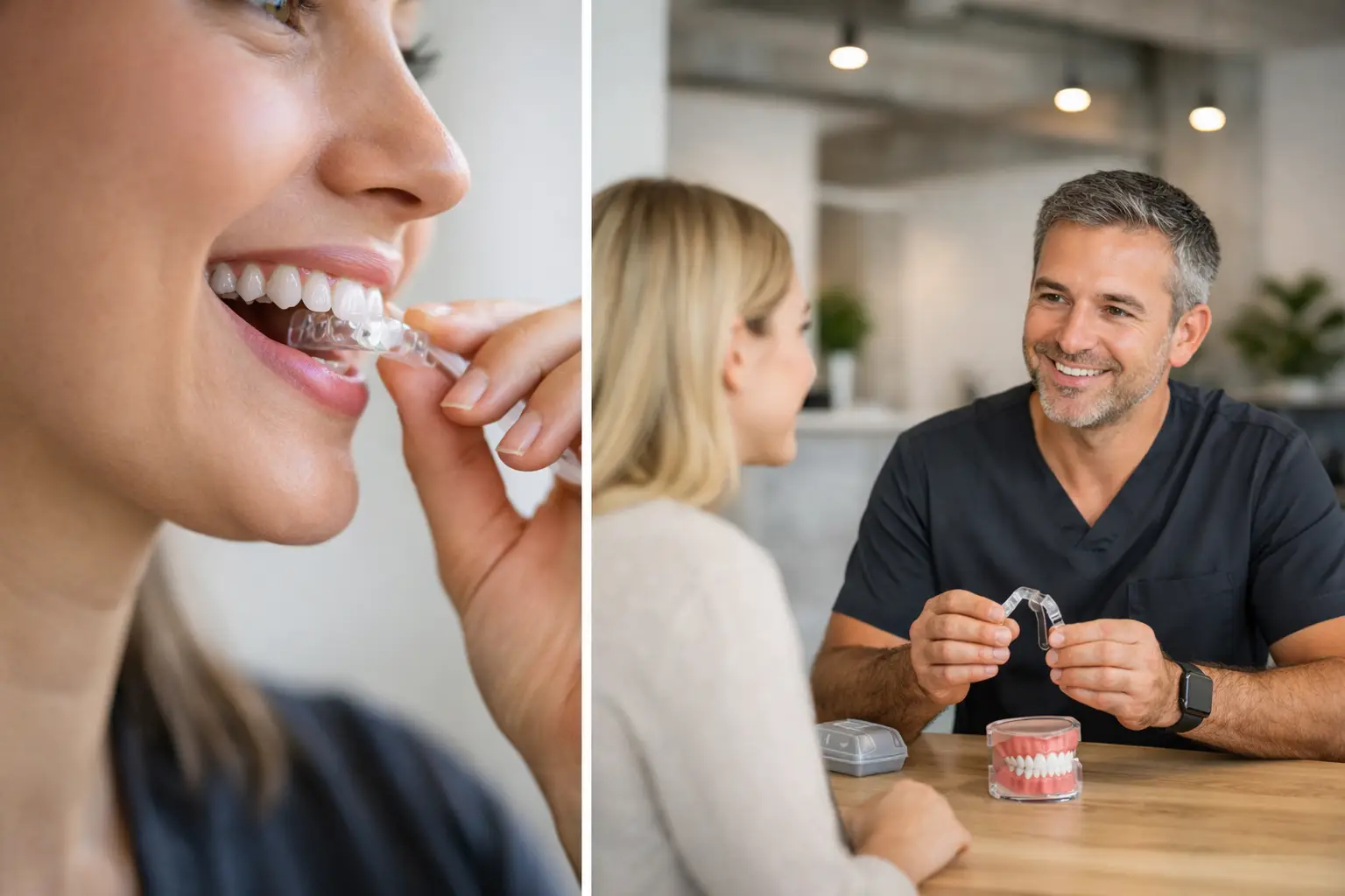 Erfahrungen mit Invisalign Schienen im Alltag