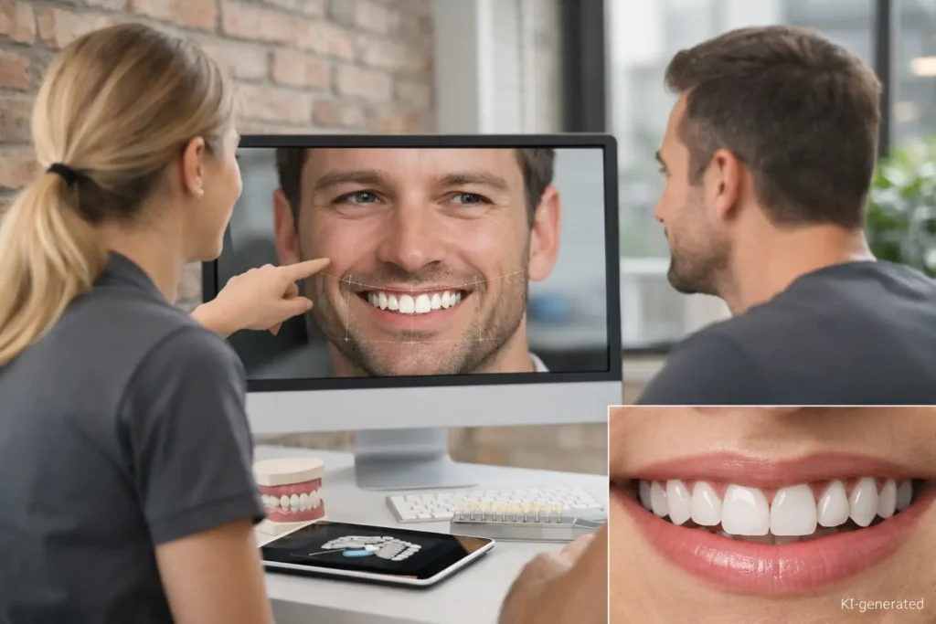 Smile Makeover digital planen: Lächeln mit Plan
