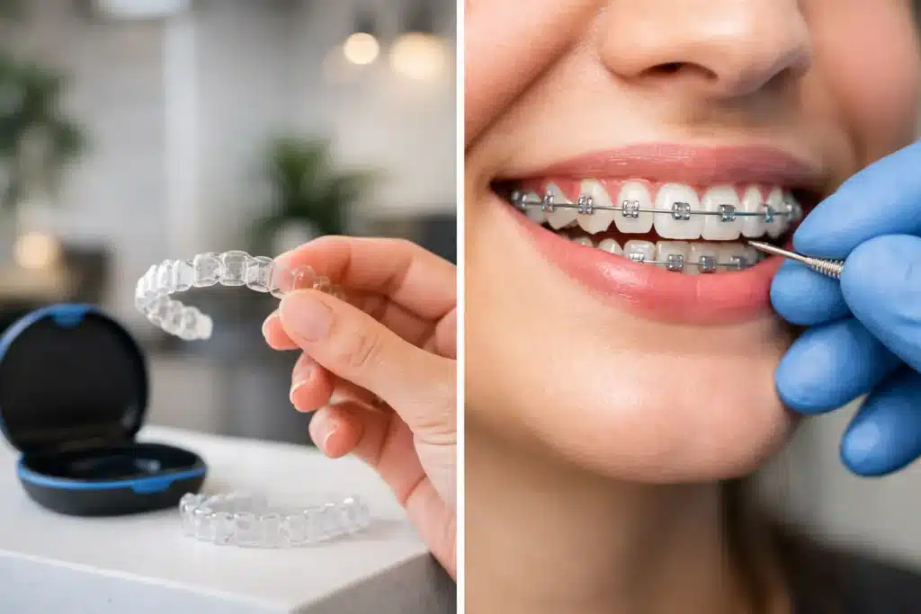 Aligner oder feste Zahnspange: Was passt besser?