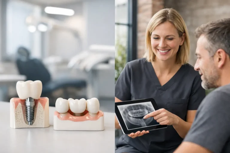 Implantat oder Brücke bei Erwachsenen wählen?