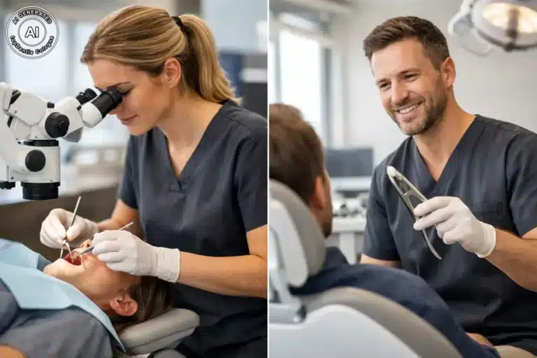 Endodontie oder Zahnentfernung im Vergleich