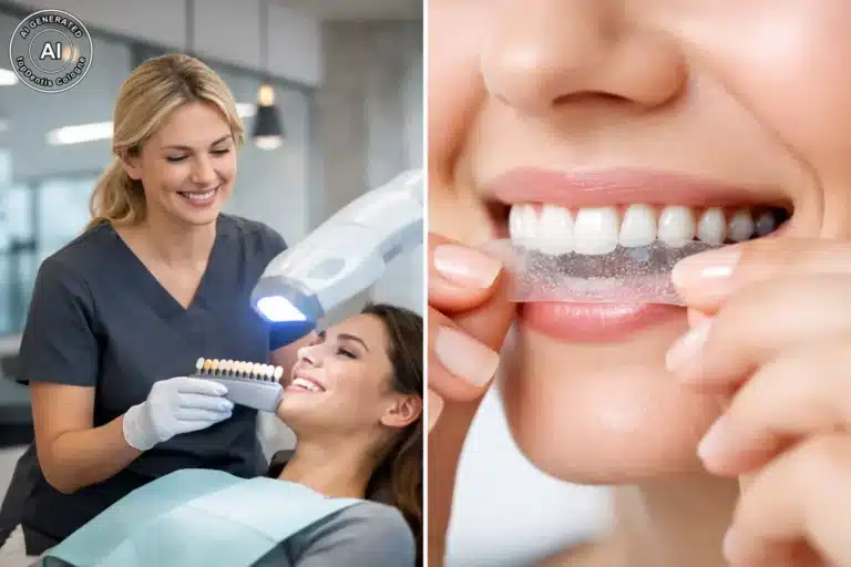Bleaching oder Whitening Strips?